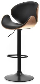Scaun Hope (nuc închis + negru). Promo -14%. 1110617