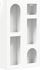 vidaXL Dulap suspendat Alb lucios 59 x 20 x 100 cm Lemn compozit