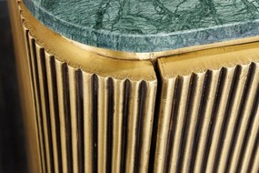 Comoda design retro cu blat din marmura Veneziano 160cm