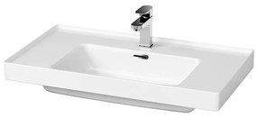 Lavoar baie incastrat alb 80 cm Cersanit Crea 805x455 mm