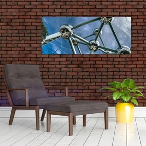 Tablou- atomium la Bruxelles (120x50 cm)