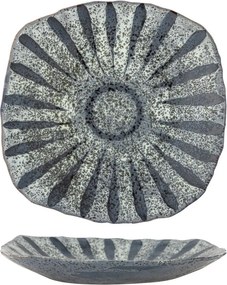 Farfurie gri pentru servire din gresie ø 32 cm Ramie – Bloomingville