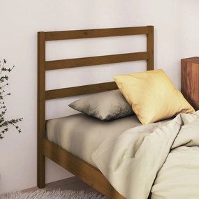 Tablie de pat, maro miere, 106x4x100 cm, lemn masiv de pin maro miere, 106 x 4 x 100 cm, 1