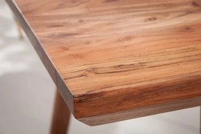 Masa din lemn de salcam Mystic 160cm A-38418 VC