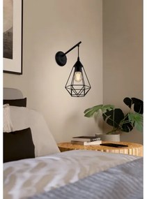 Eglo 49081 - Aplică perete TARBES 1xE27/60W/230V