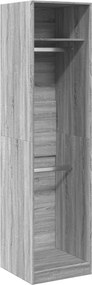 vidaXL Șifonier, sonoma gri, 50x50x200 cm, lemn prelucrat