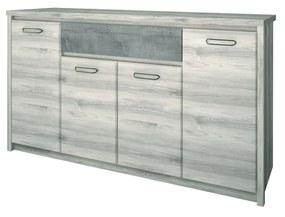 Comodă Japon 2 (castan nairobi + onyx) . 1116906