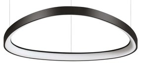 Lustra LED suspendata design circular Gemini sp d061 dali/push negru