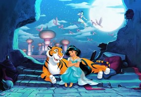 Fototapet copii Aladin si Jasmine