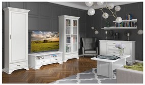 Comoda KENTAKT KOM2D4S, alb alpin