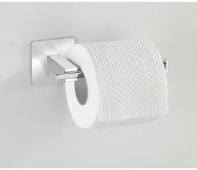 WENKO 23859800 - Suport pentru hârtie igienică TURBO-LOC QUADRO ED 16,5x6,5 cm inox