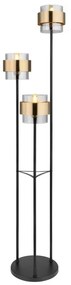 Lampadar, lampa de podea design modern MILLEY negru, auriu