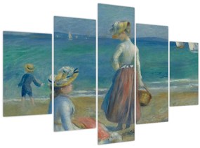 Tablou - Auguste Renoir, Figures on the Beach, reproducere (150x105 cm)