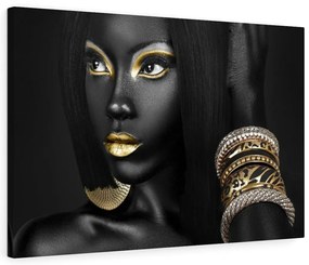 Tablou canvas Egiptian Gold Girl 120x80 cm