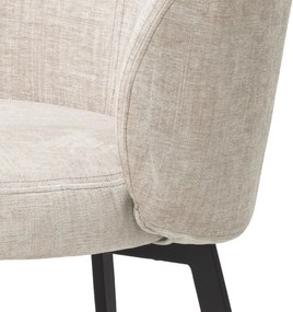 Set de 2 scaune design LUX Lloyd, Sisley bej