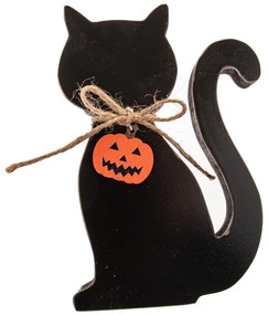 Statuetă din lemn (înălțime 15,5 cm) Happy Halloween – Dakls