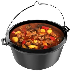 Oală din fontă cu capac Tepro 8230 Dutch Oven, 6 l