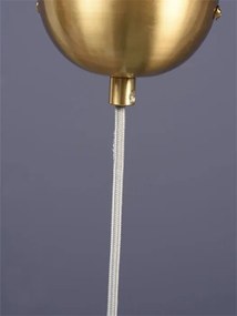 Lustra, Pendul elegant din sticla Brussels transparent/gold, straight
