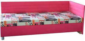 Pat de o persoană (canapea) 90 cm Emil 2 (cu saltea molitan) (D). 774242