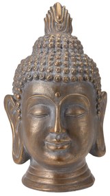 Statueta Buddha auriu antichizat 26x25x41 cm