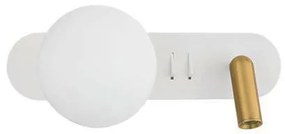 Aplica de perete cu reader LED NOBLE