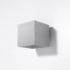 Aplică perete QUAD 1 1xG9/40W/230V gri