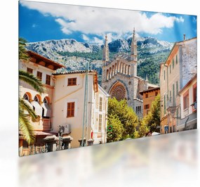 Tablou pe sticlă - Sóller, Mallorca (70x50 cm)
