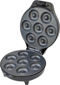 Aparat pentru gogosi / donuts Oliver Voltz OV51442GC, 1200 W, 7 gogosi, Placi antiaderente, Indicator luminos, Negru