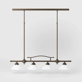 Lustra din alama cu inaltime reglabila Sofia 4L