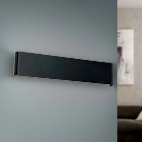 Aplica de perete LED iluminat ambiental ACCENT negru