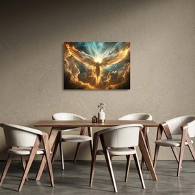 Tablou pe sticlă - Mitologie angelică (70x50 cm)