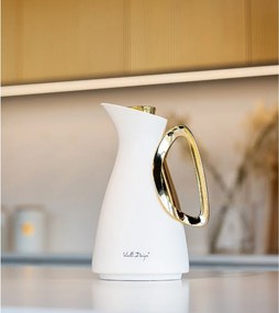 Termos alb/auriu 1 l Alessia – Vialli Design