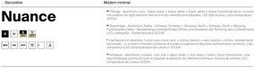 Aplica LED ambientala reglabila design modern minimalist Nuance alb/auriu
