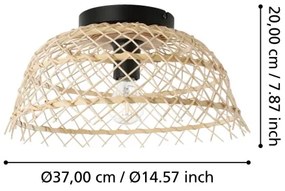 Plafonieră AUSNBY 1xE27/40W/230V Eglo 43831