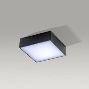 Plafoniera LED design slim FALCO 12 4000K neagra