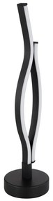Veioza LED, lampa de masa design modern Geronimo negru