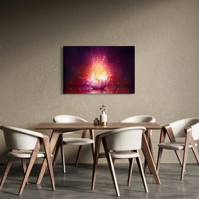 Tablou cu floare de lotus (90x60 cm)