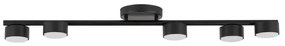 Spot PUNTO 5xGX53/12W/230V negru