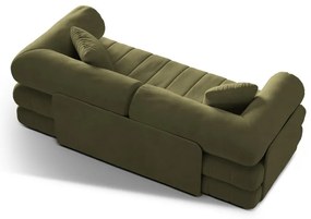 Canapea extensibila 3 locuri Kemi catifea L206 cm