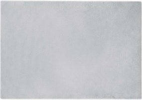 vidaXL Covor din de iepure sintetic antiderapant Olite Gri Poliester