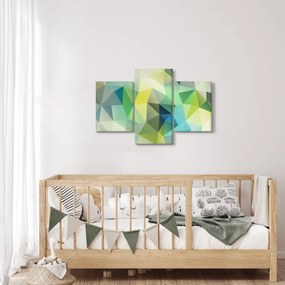 Tablou abstracțiunii geometrice (90x60 cm)