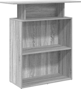 vidaXL Birou de recepție Gri Sonoma 100x40x104 cm Lemn prelucrat