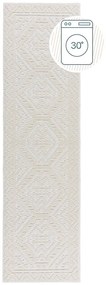 Covor tip traversă crem lavabil din janilie 60x240 cm Jaipur – Flair Rugs