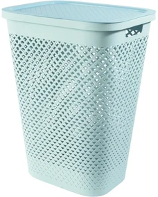 Curver Coș pentru rufe murdare Pure 55 l, albastru