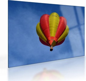 Tablou pe sticlă cu balon zburând (70x50 cm)