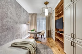 Pendul LUX design deosebit SILHOUETTE big, cu abajur cilindric din sticla