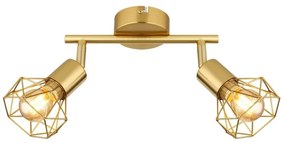 Spot Globo 54802GB-2 XARA I 2xE14/40W/230V auriu