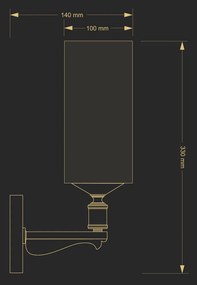 Aplica eleganta design clasic MERANO