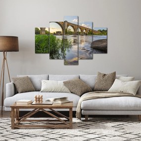 Tablou - Podul de cale ferată Richmond (150x105 cm)