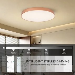 Brilagi-LED Lampă dimabilă pentru piscină POOL SMART LED/100W/230V 80 cm Wi‑Fi Tuya bronz+ cu telecomandă